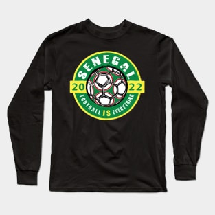 Football Is Everything - Senegal 2022 Vintage Long Sleeve T-Shirt